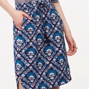 LOFT • Paisley Skirt